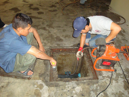 Thông nghẹt cống