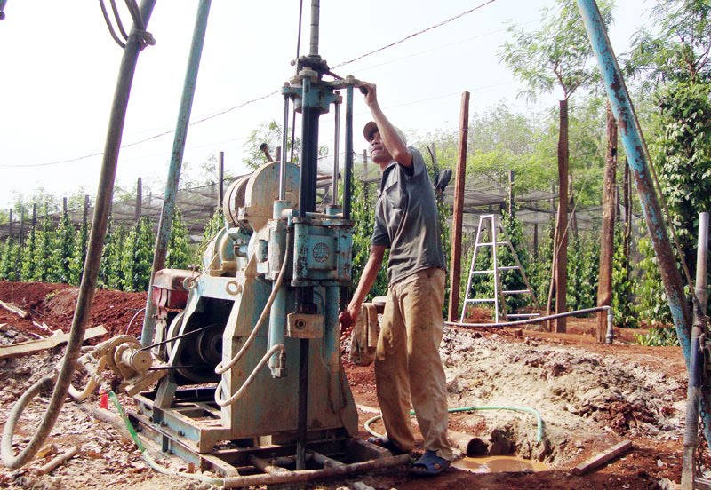 Tư vấn và báo giá] dịch vụ khoan giếng gia đình tại Hà Nội