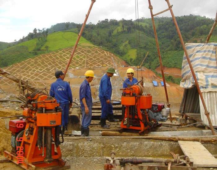 Tiến hành dịch vụ khoan giếng Tân Bình