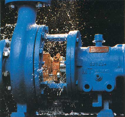 Máy bơm bị rò rỉ nước