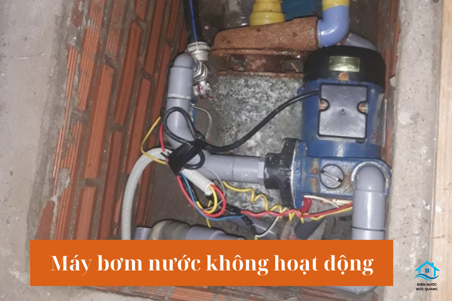 Máy bơm nước không hoạt động