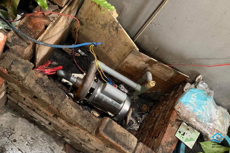 Hỏng máy bơm nước - Gọi thợ sửa ống nước